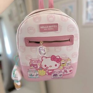 Sanrio hello kitty strawberry milk backpack nwt